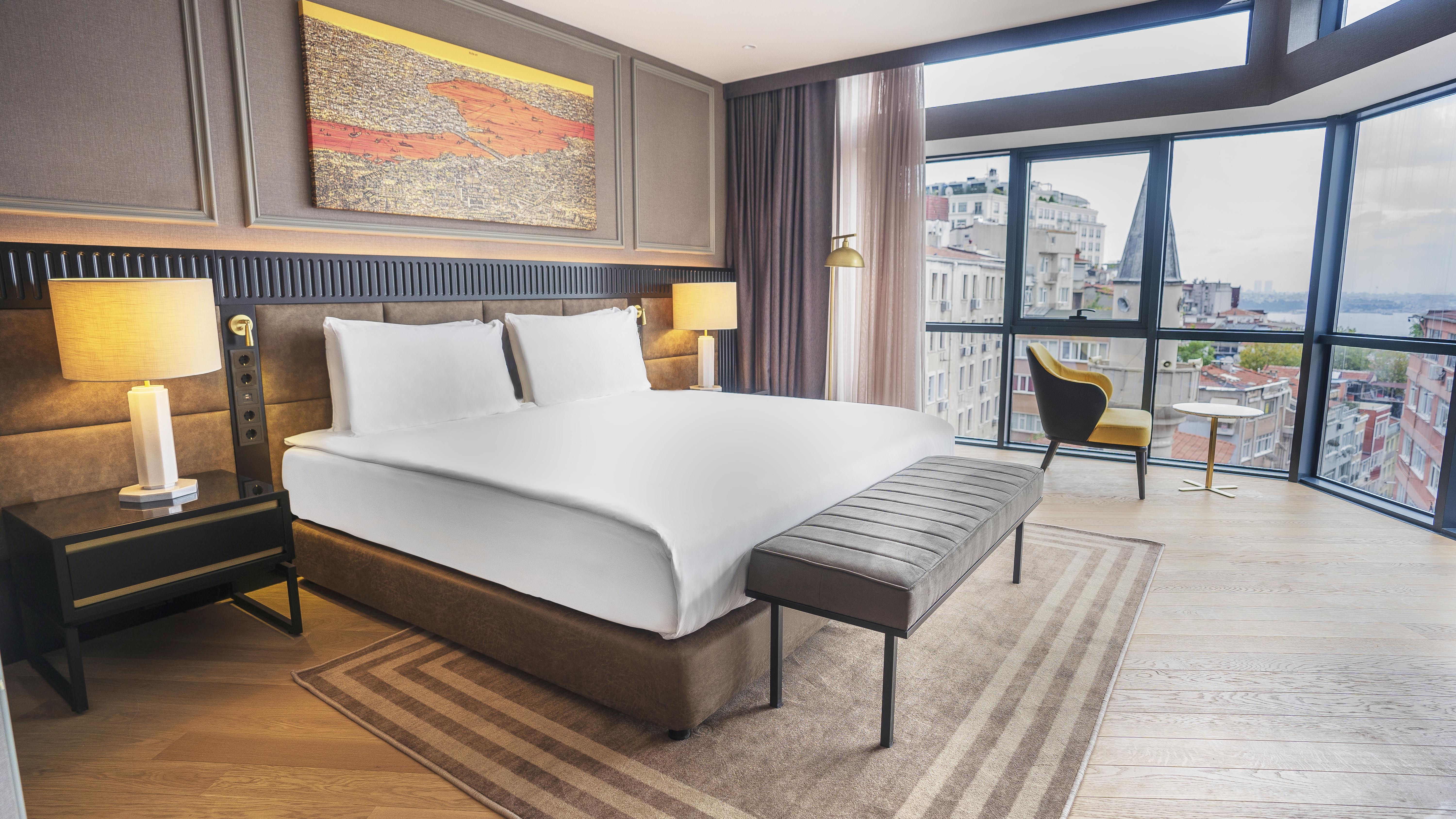 Hotel Sofitel Istanbul Taksim Exterior foto Deluxe Room